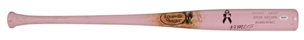 2011 Brian McCann Game Ready and Signed Pink Mothers Day Bat (PSA/DNA)